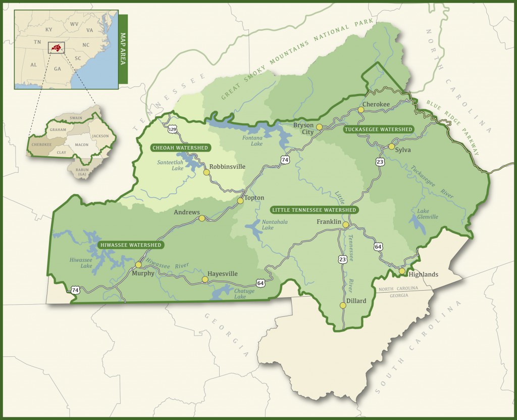 Mainspring Service Area Map